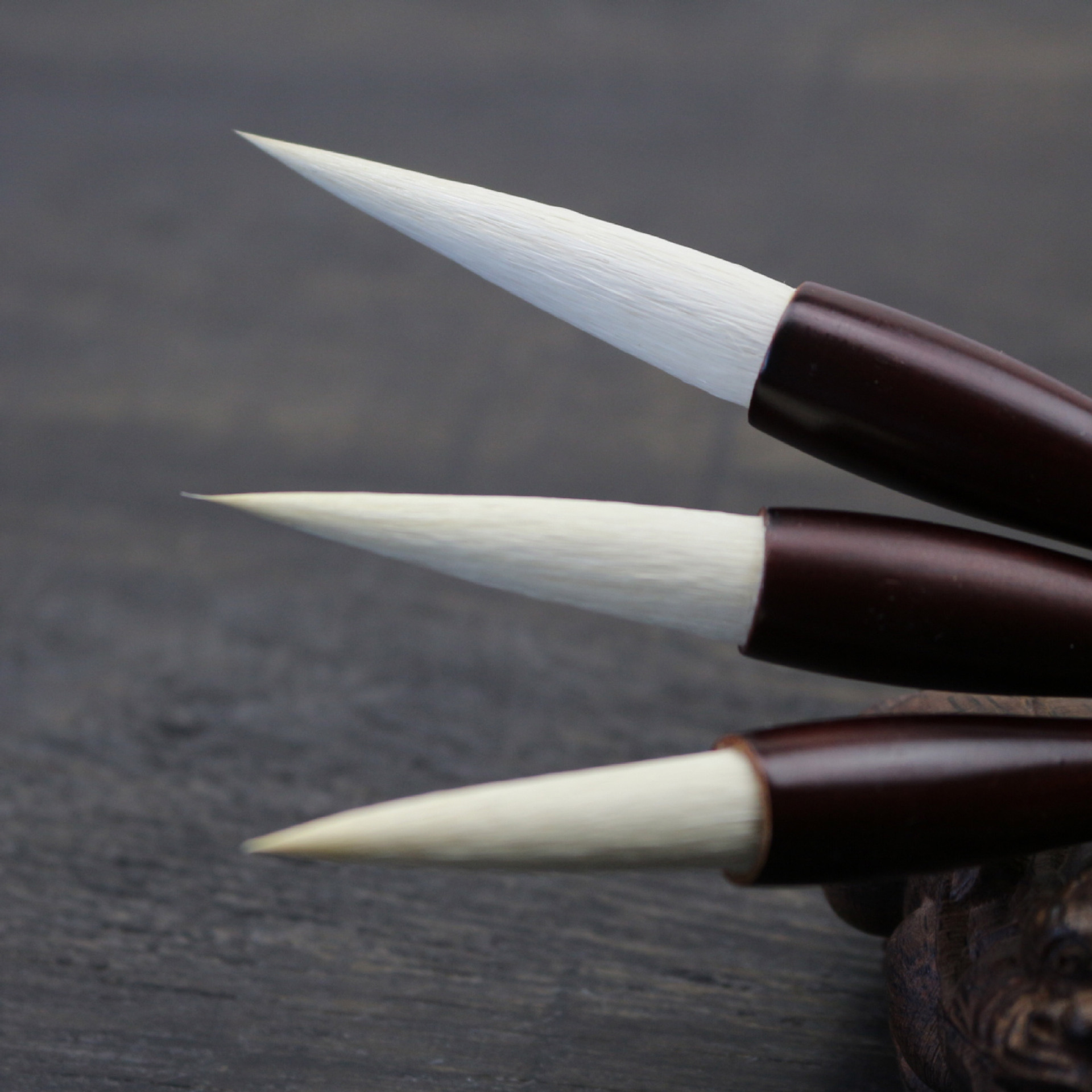 厂家直销羊毫毛笔木杆纯羊毫绘画书法皆宜聚锋能力强支持一件代发