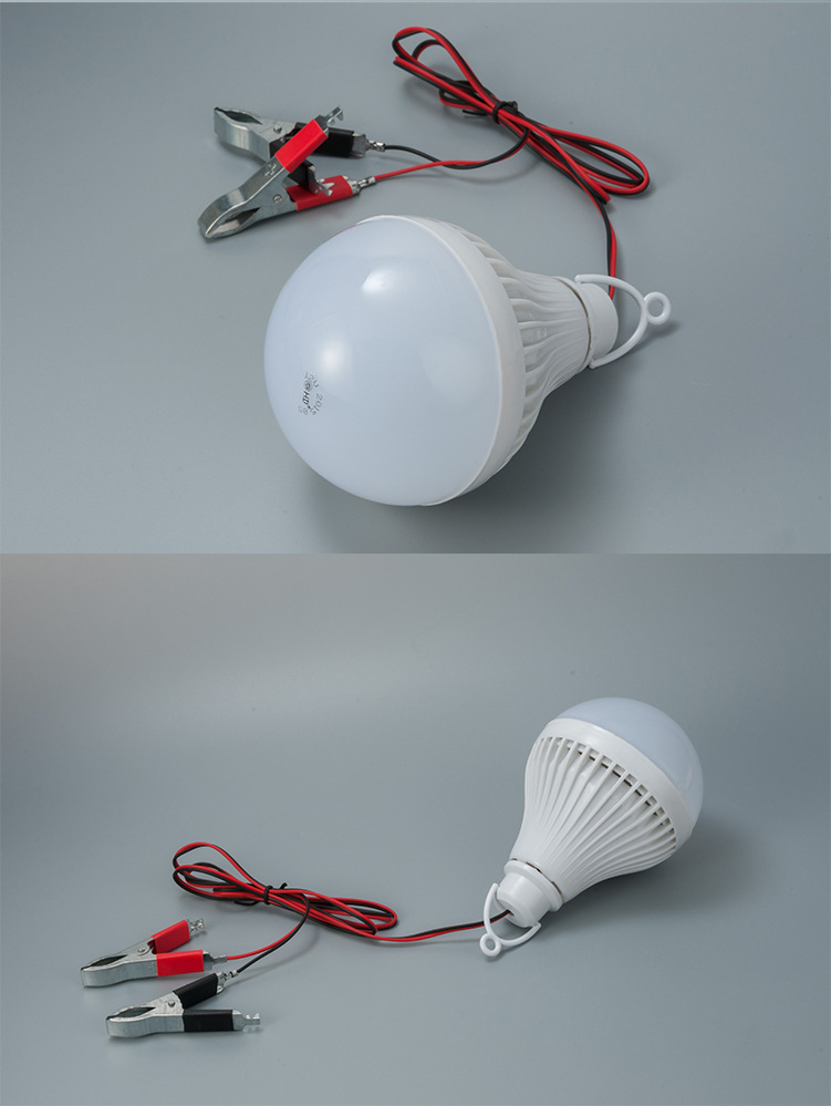 12v 12伏地摊电瓶夜市灯泡 直流灯泡