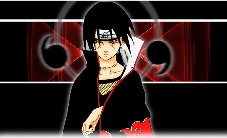 动漫火影忍者 宇智波鼬吊坠项链 晓组织三环项链戒指火影叛忍头带