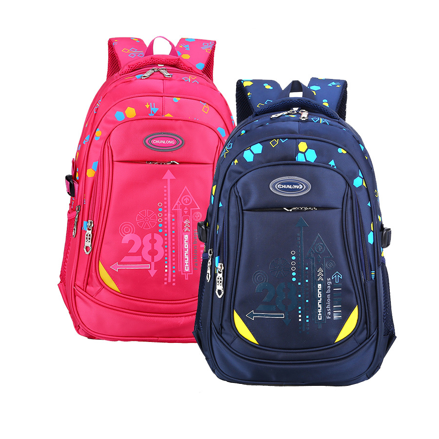 New Casual School Bag Backpack for Grade 3-9 Students