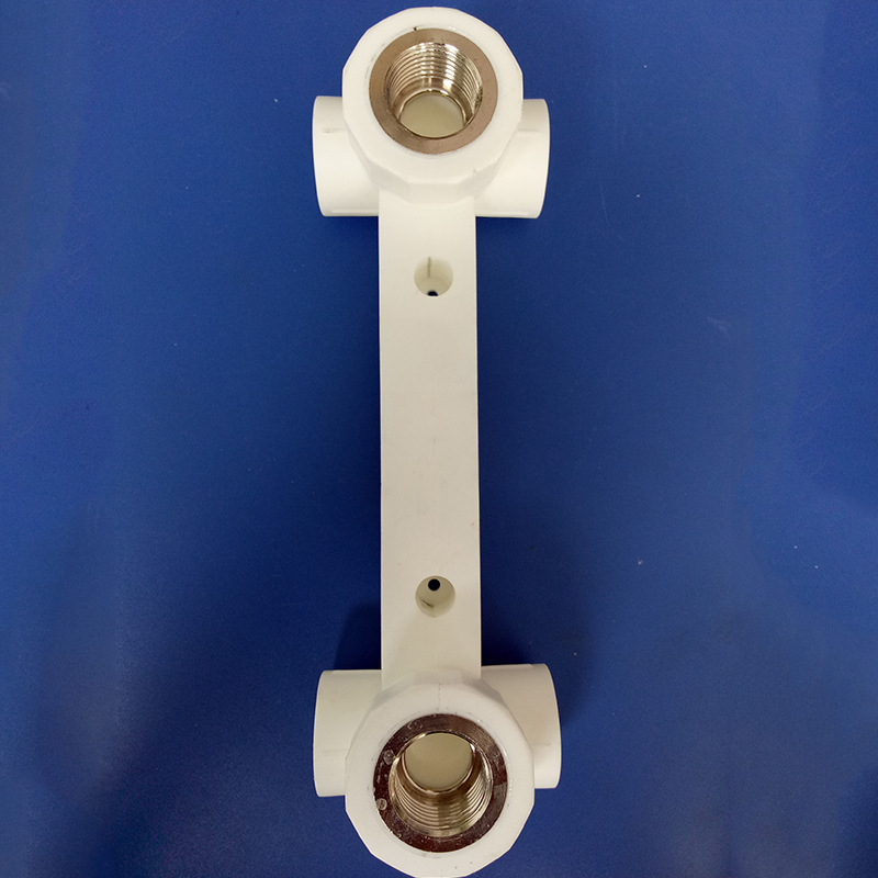 ppr双联三通 厂家直销 ppr双联内丝三通 连体内丝三通 ppr管件