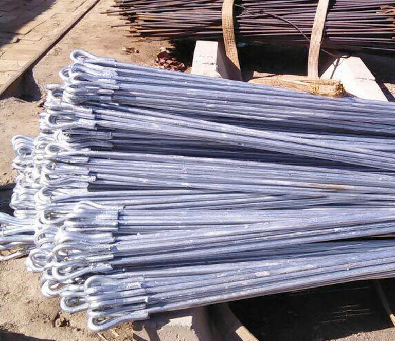 定制 镀锌防锈拉线钢地锚 蔬菜大棚专用钢地锚 温室大棚配件批发