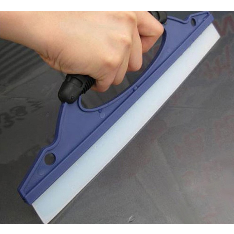 蓝色d字刮水板车载用品 车用贴膜工具车载一字雨刮板刀 汽车水刮
