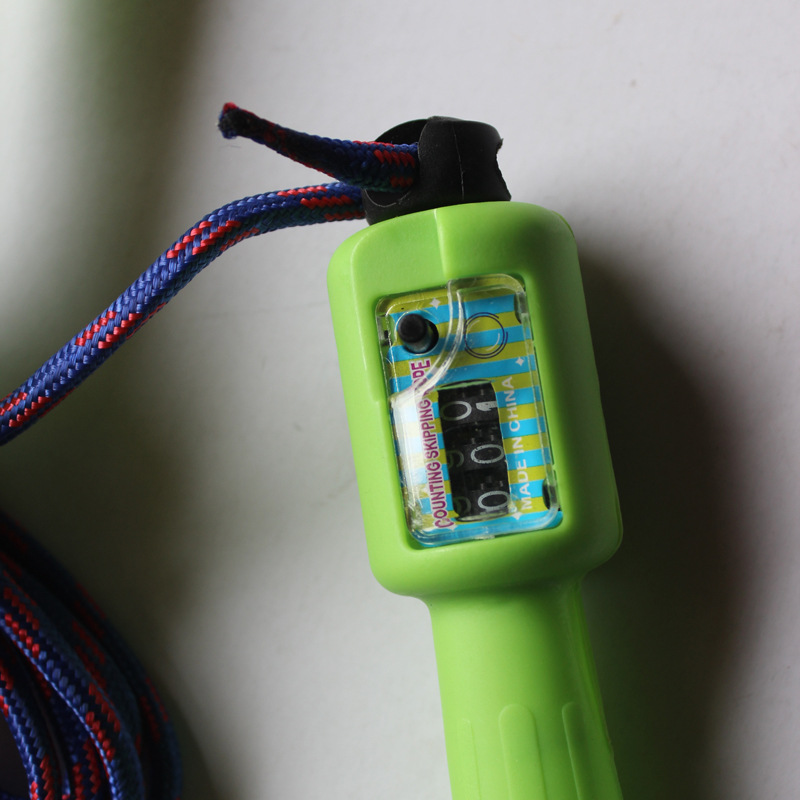 全新跳绳批发 塑柄计数跳绳 学生跳绳