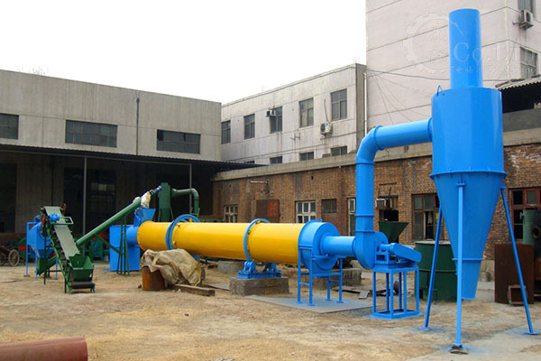 小型牧草滚筒式烘干机 节能环保苜蓿草转筒干燥机 草料烘干机