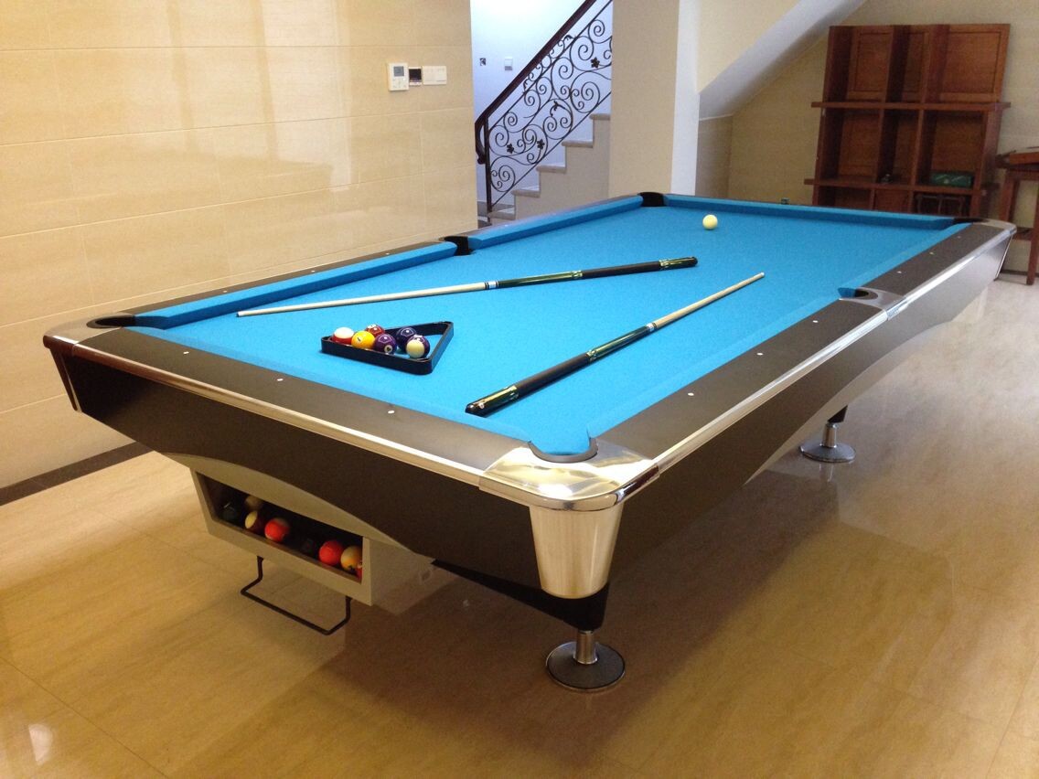 工厂直销台球桌 成人台球桌 标准桌球台 美式台球 黑八15球桌