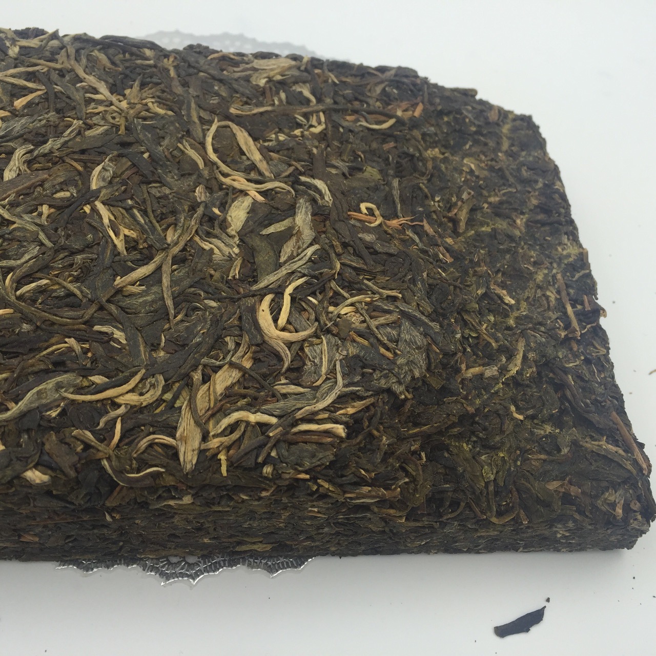 云南普洱茶生茶昔归1000克生茶砖早春乔木古树纯料