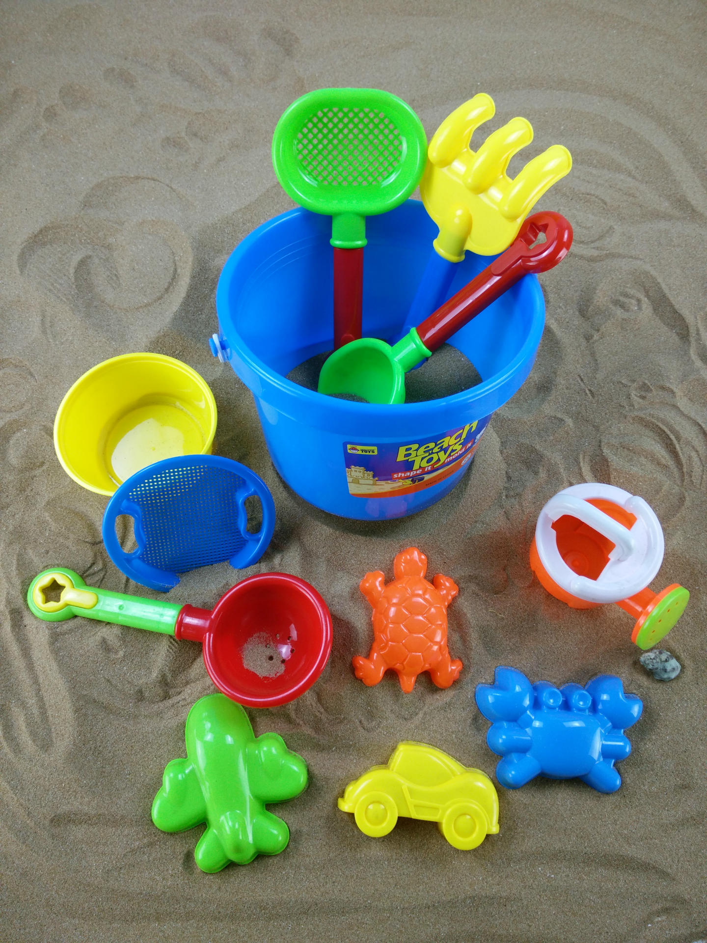 儿童沙滩玩具13套装 宝宝玩沙子挖沙漏铲子工具决明子男女孩玩具