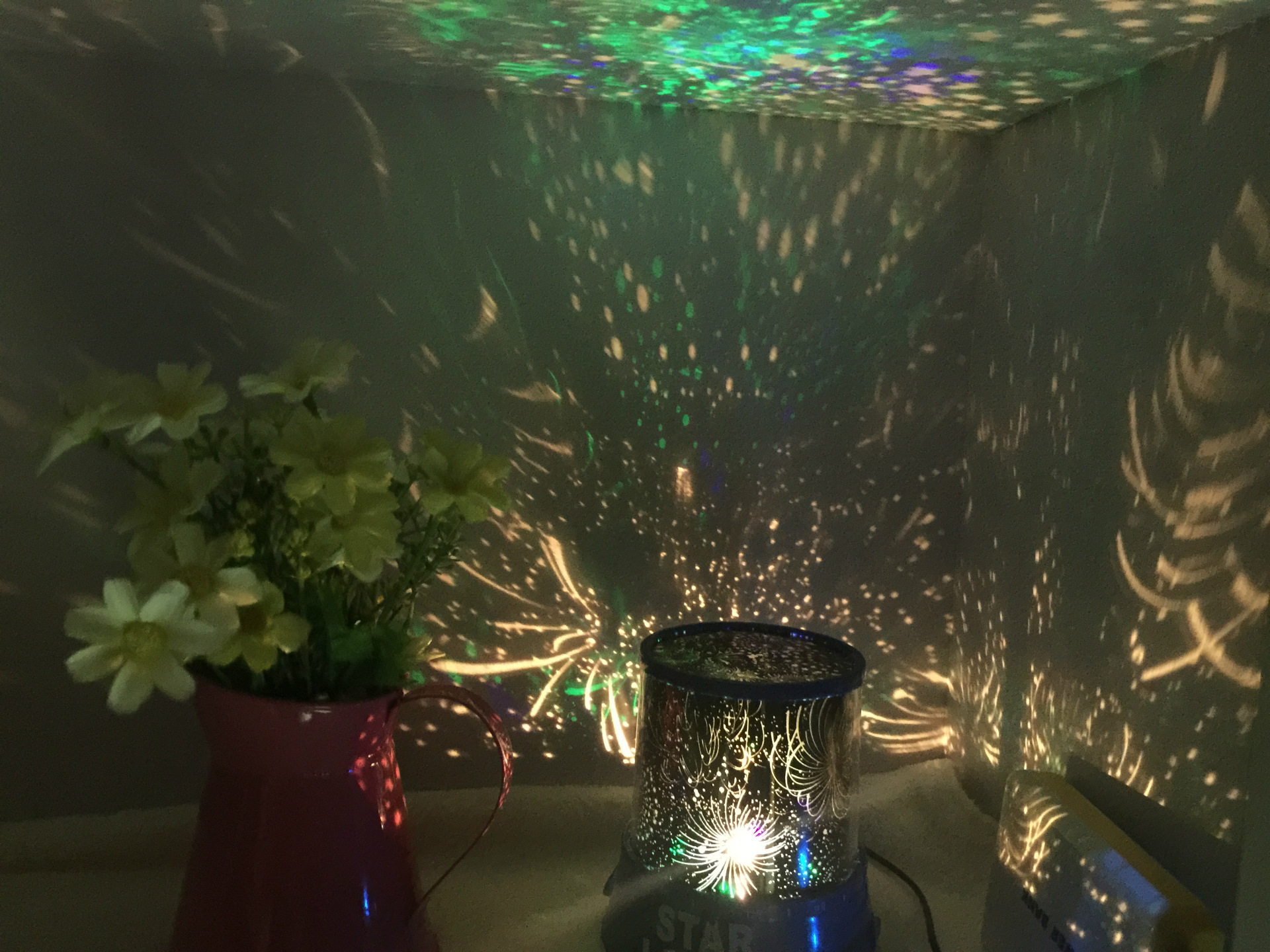 烟花投影灯 万花筒 星空投影灯 - 玩具批发交易网