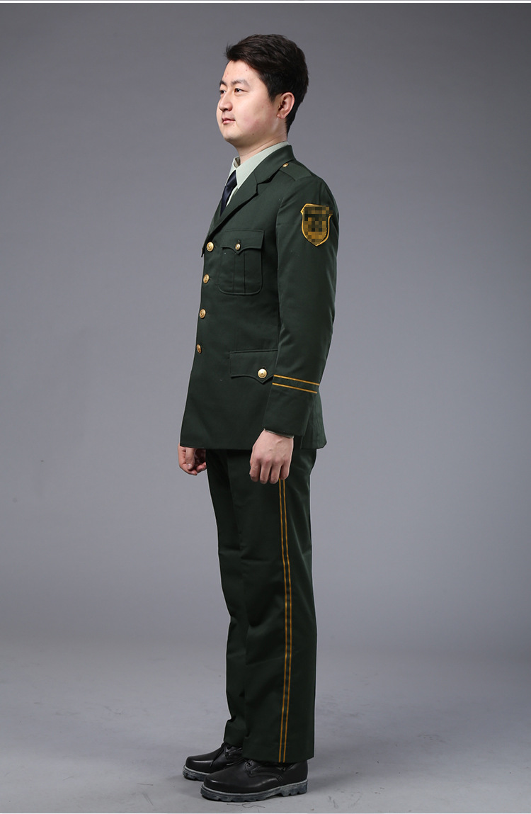 wj干部春秋常服套装 劳保工作服工作制服