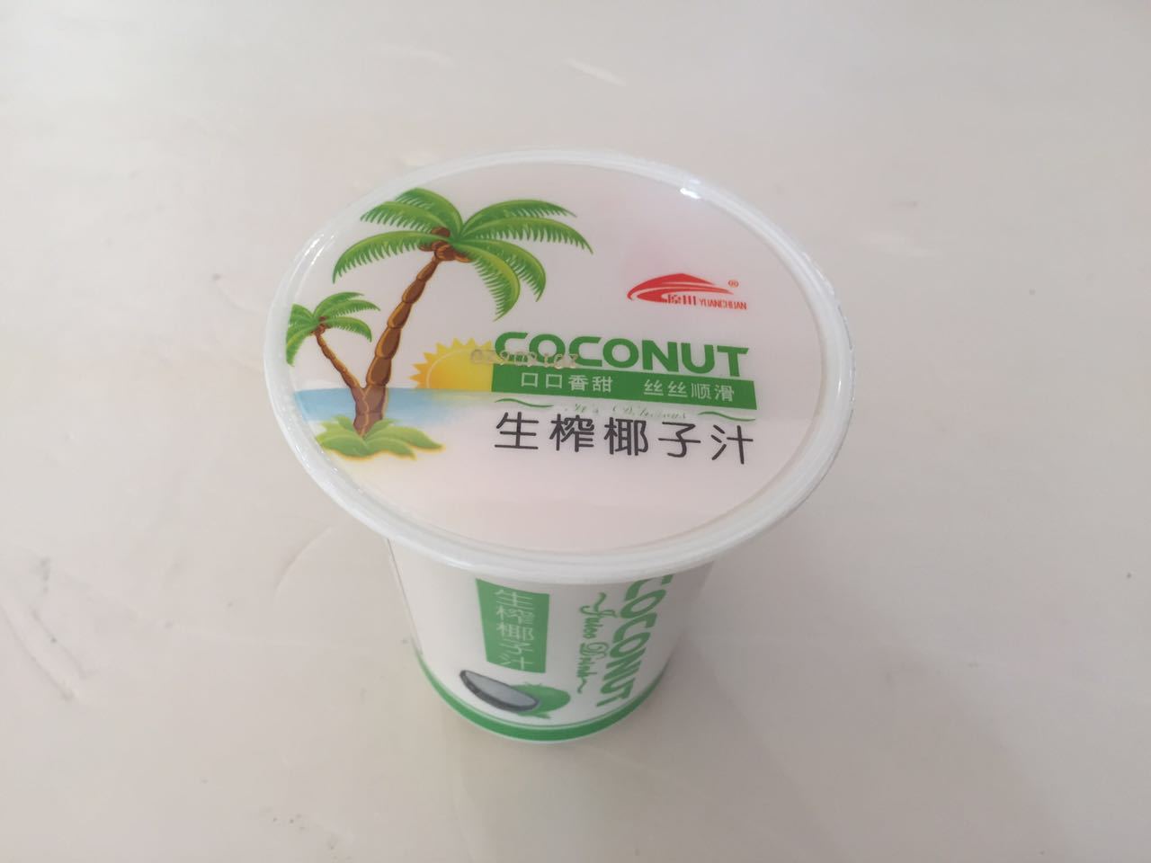 厂家直销 原川早餐 生榨椰子汁 椰奶 植物蛋白饮料 300g*30杯