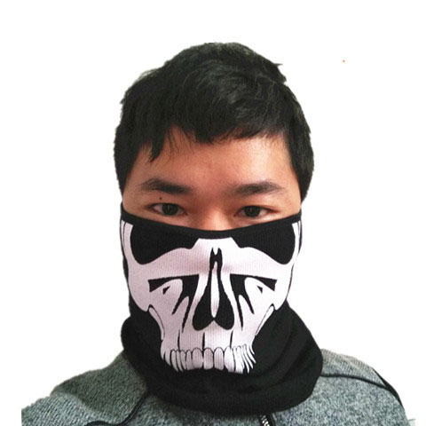 新款爆款批发户外骑行 野战反恐召唤头套幽灵cs骷髅面罩防尘面罩