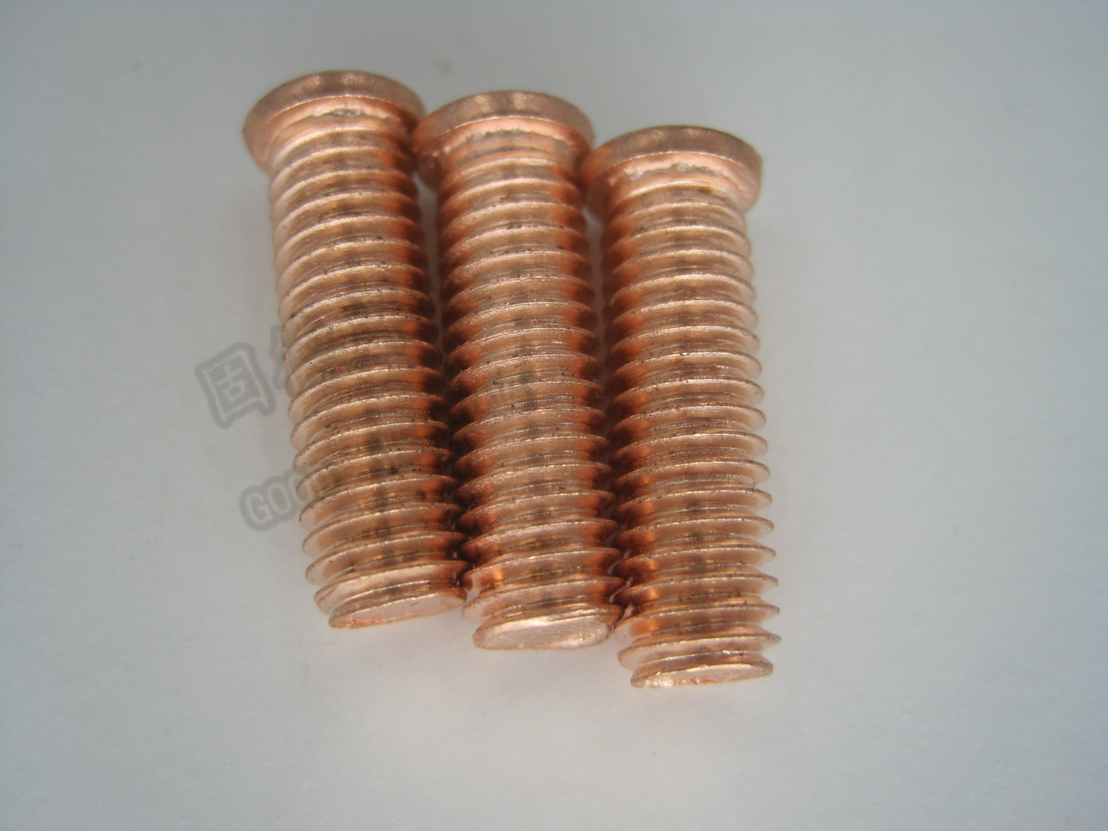 铁镀铜pt系列储能外螺纹焊钉 m6系列螺柱焊钉 焊接螺丝 种焊钉