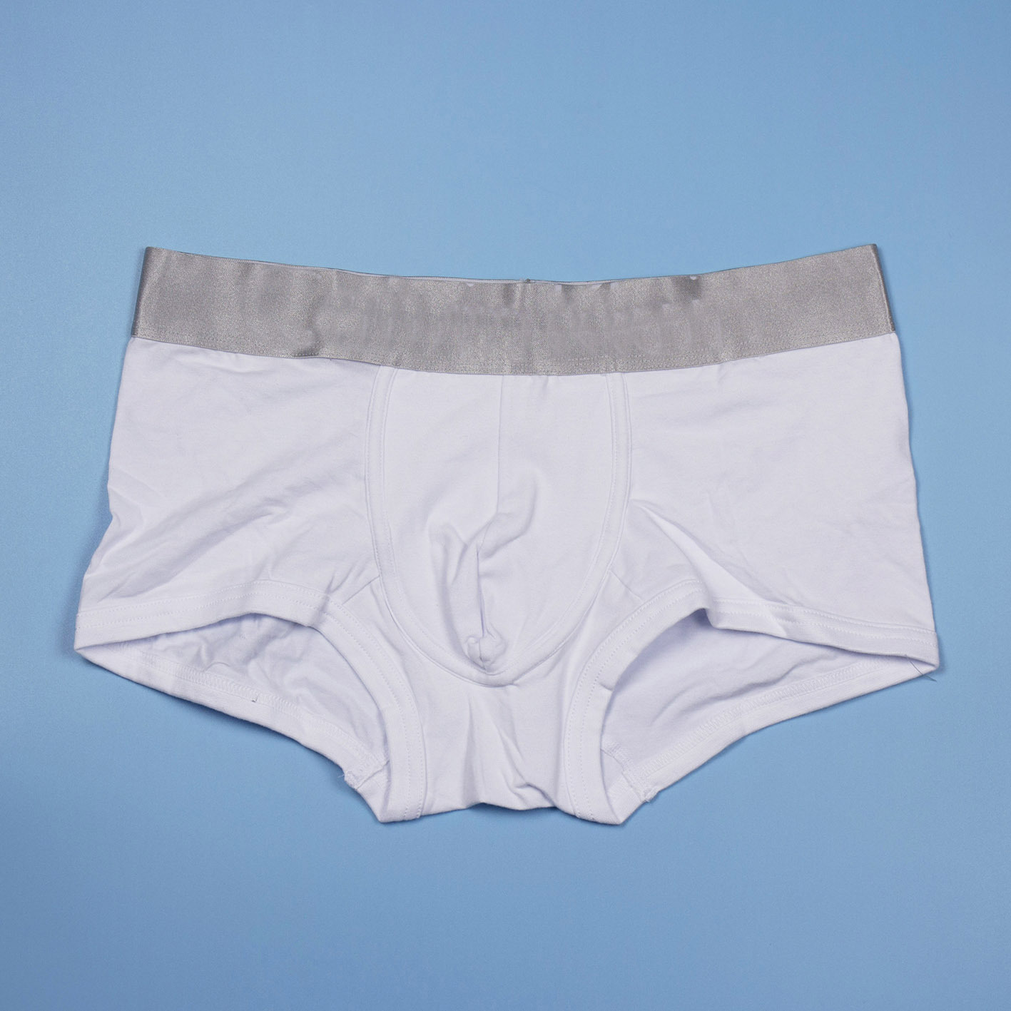 c ** k 纯棉 透气 舒适 腰间带字母 短平角男士外贸内裤