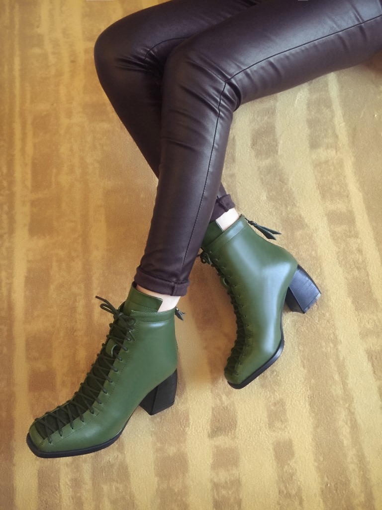 莨凤新款秋冬头层牛皮低筒欧美流行马丁靴交