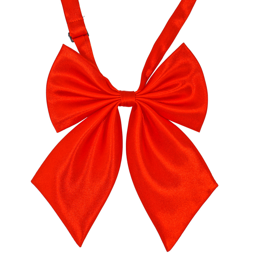 大红色领结