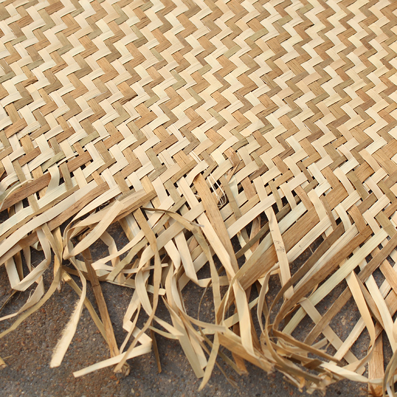 天然 环保 拉孟海草混编席 手工编制草席 各种尺寸定做 欢迎选购