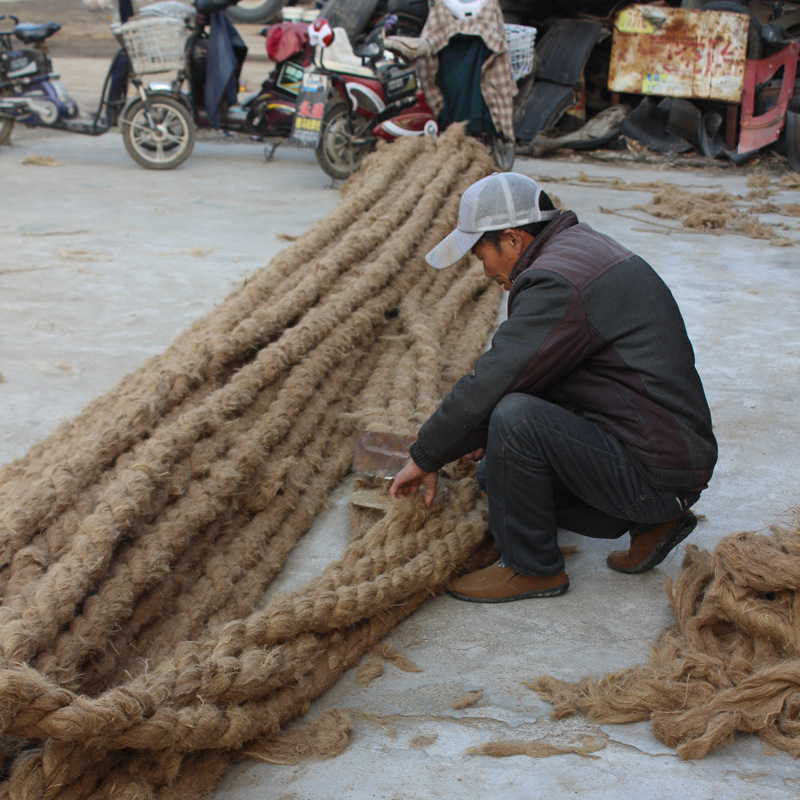 坚实耐用油麻绳 泰安油麻绳生产销售厂家 高品质油麻绳 价格低