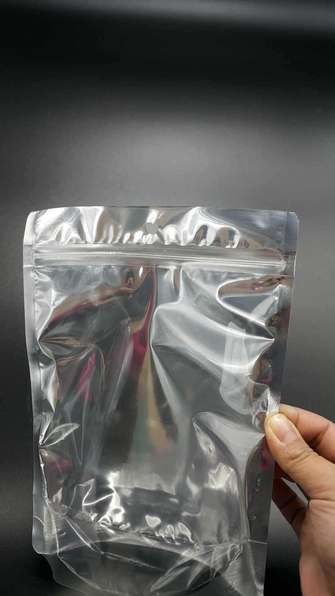 镀铝阴阳自立袋 拉链拉骨袋 铝箔 食品袋自封袋自立自封袋