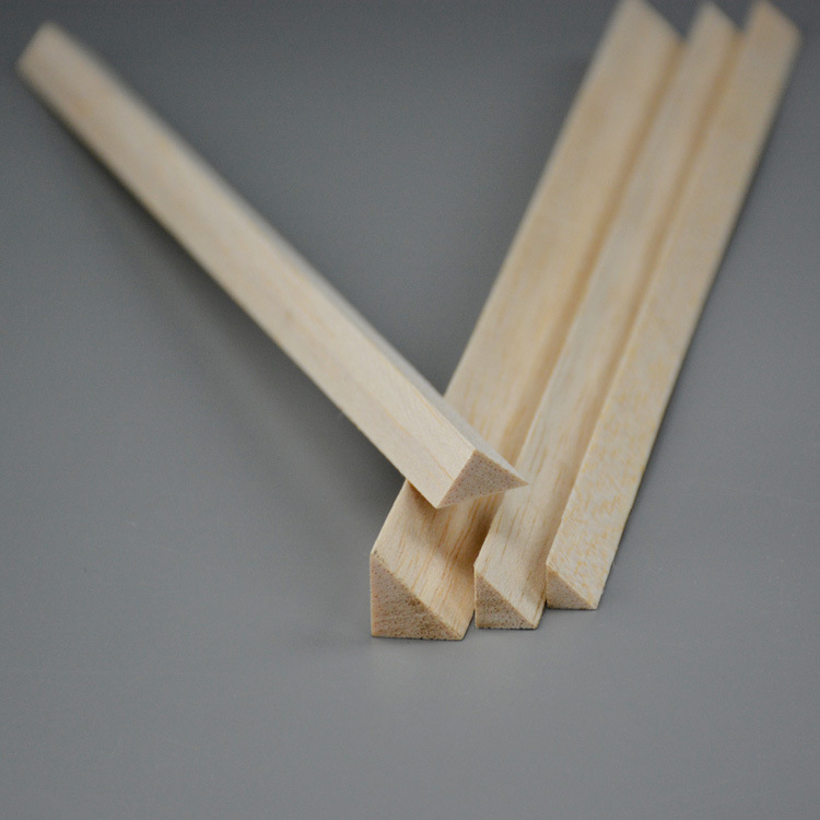 轻木三角木条 diy手工模型材料 等腰直角三角条 边长15*15mm