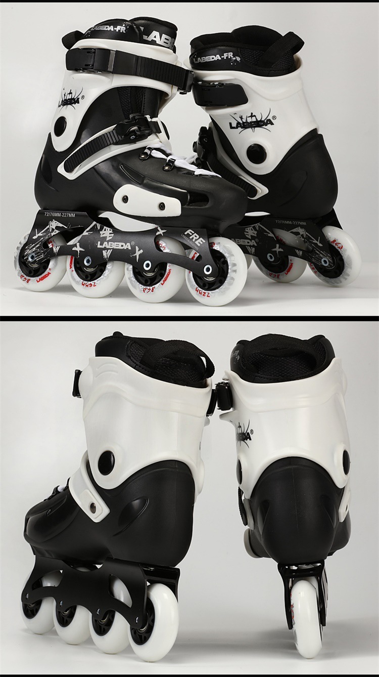 厂家直销正品fre溜冰鞋成人直排轮旱冰鞋轮滑鞋男女花式平花鞋