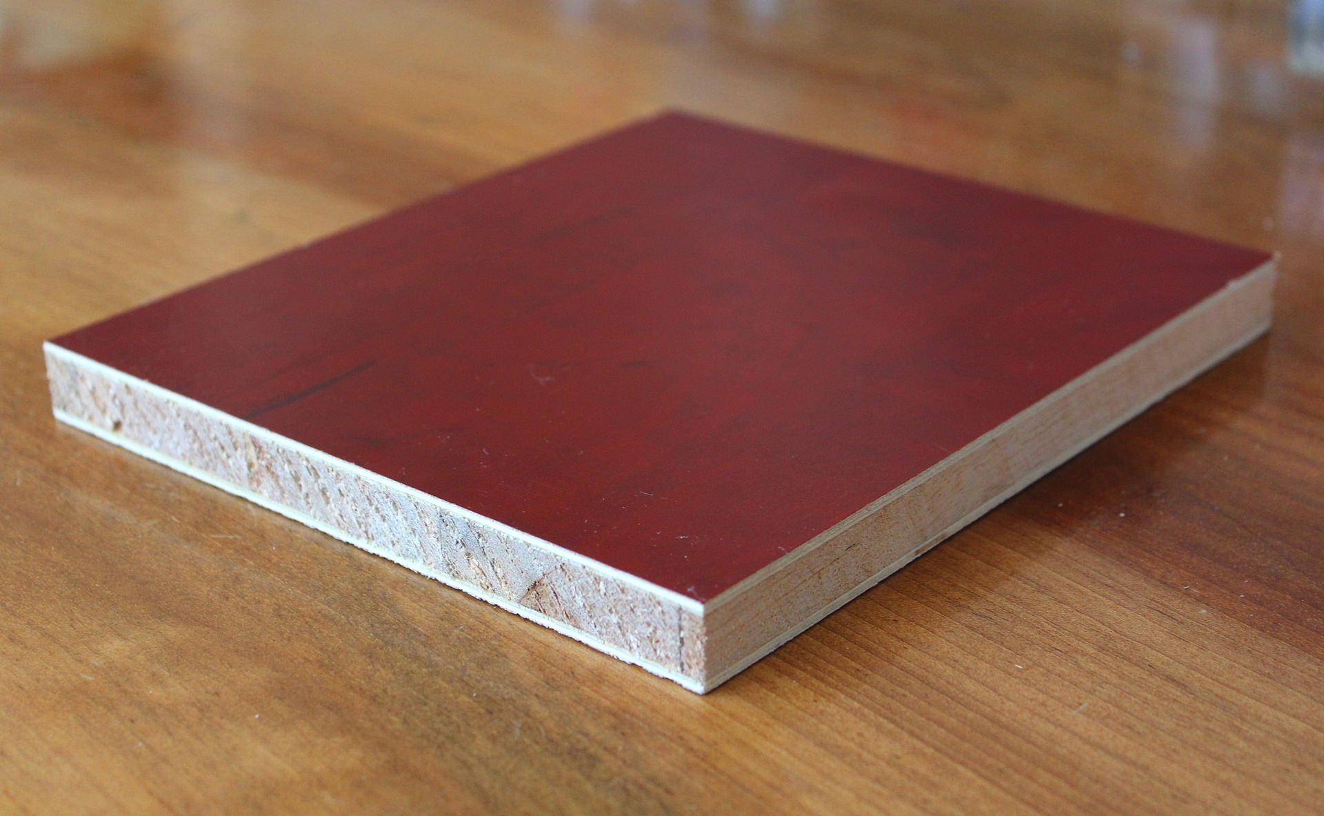 开心果精品新杉苹果木家居装修生态板 精美木纹饰面板实木夹板