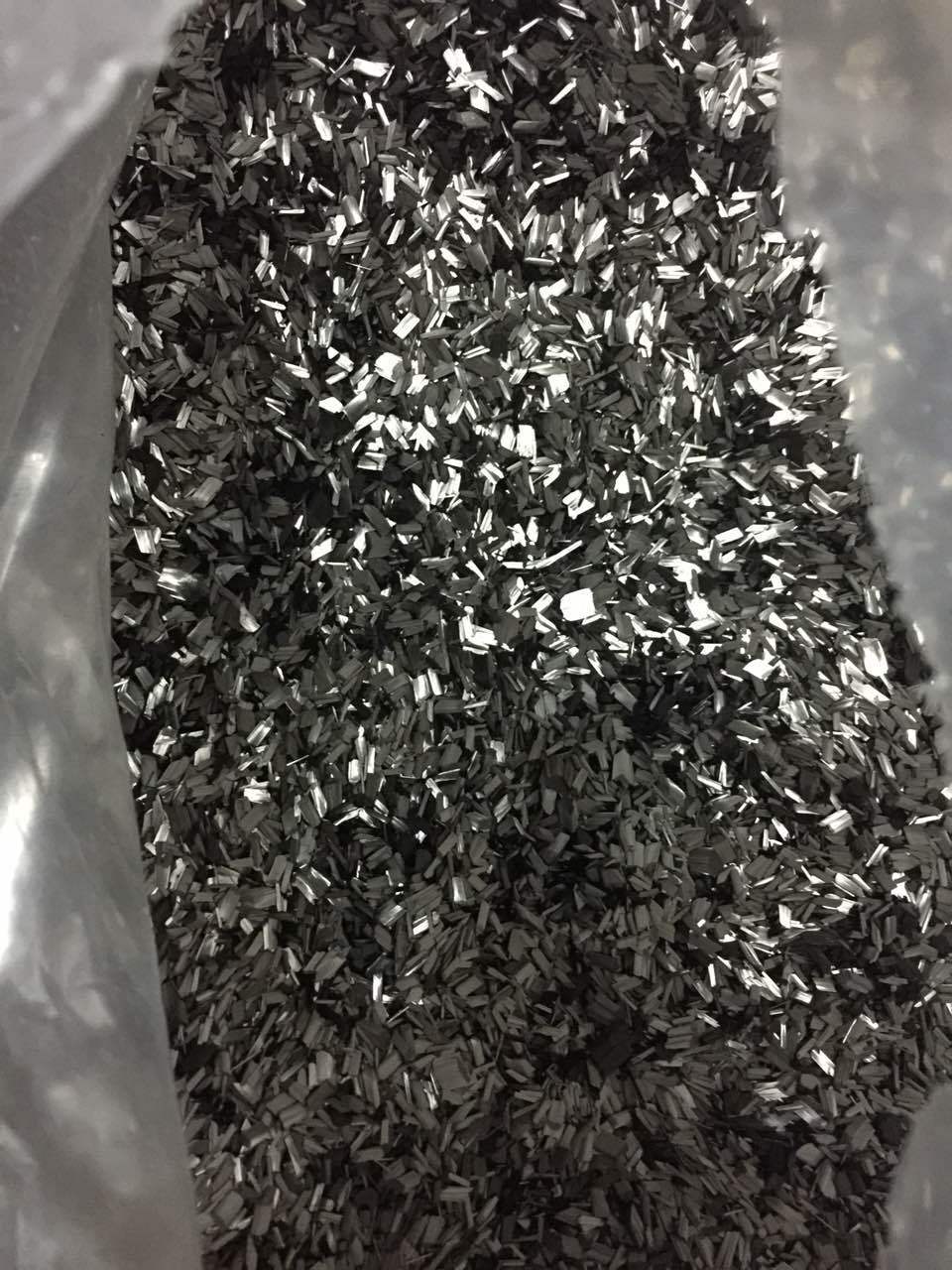 集束型工程塑料专用短切碳纤维 增强增韧导电 pu/pa/pet上浆剂