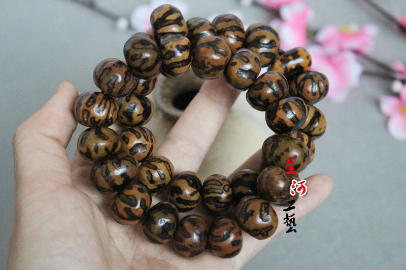 厂家直销 虎爪菩提子佛珠手链 天然虎爪菩提子手串 文玩菩提佛珠