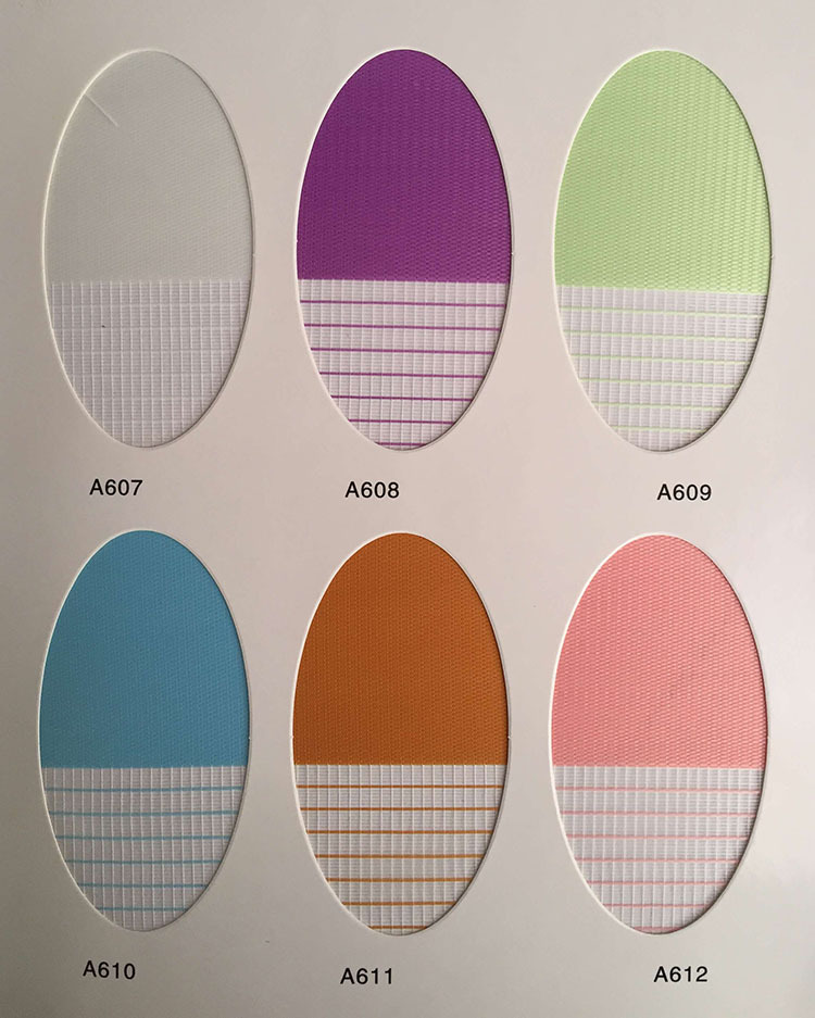 厂家直销柔纱帘斑马帘加密涤纶编织紧密精选优质涤纶丝质地细腻