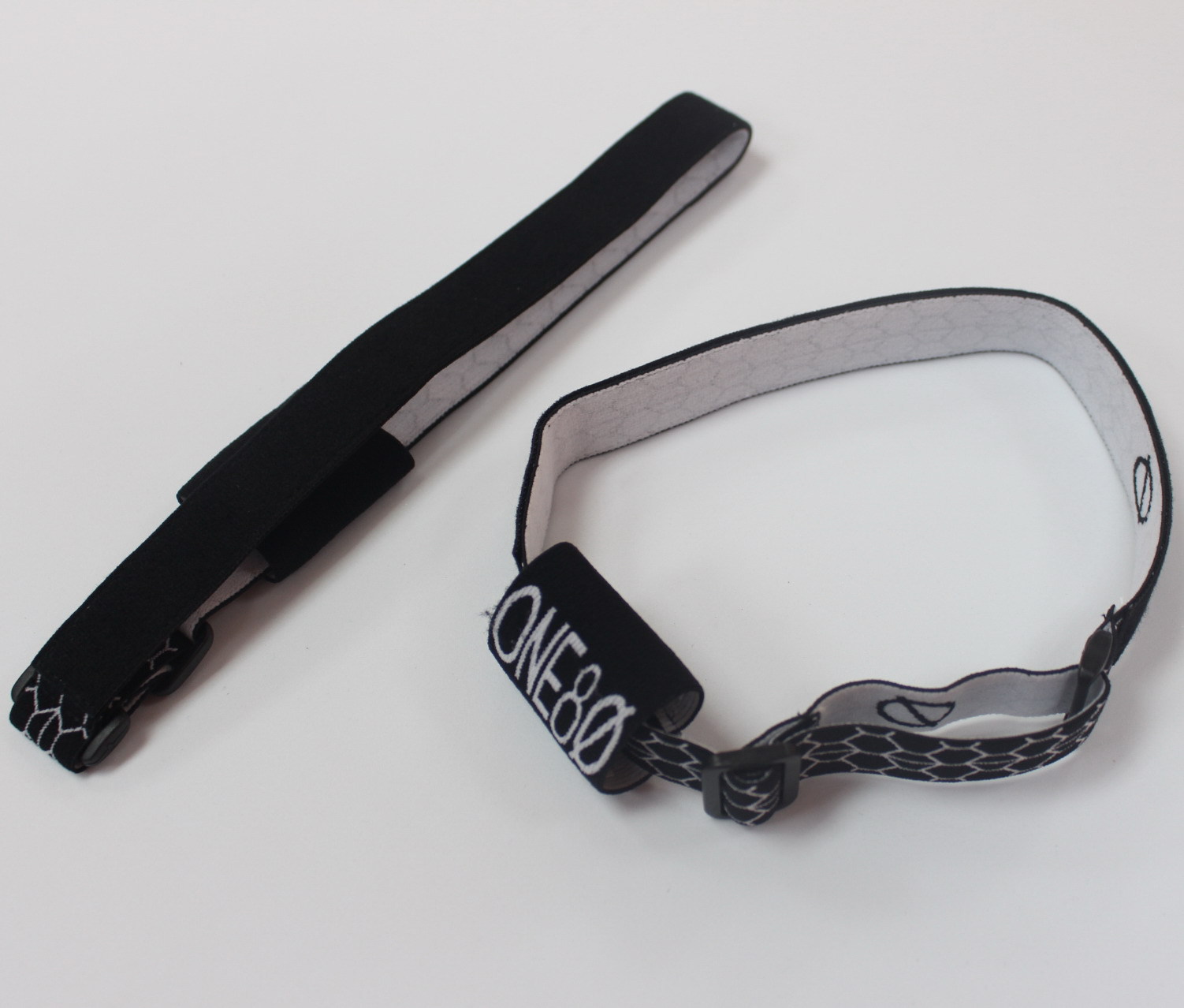 定制矿灯头带提花logo防滑头灯带 高弹尼龙提花松紧带led头灯带