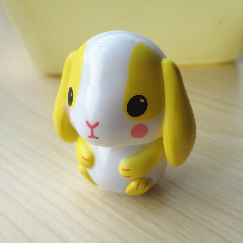 新奇创意玩具萌物塑料不倒翁卡通动漫塑料公仔摆件点头娃娃不倒翁