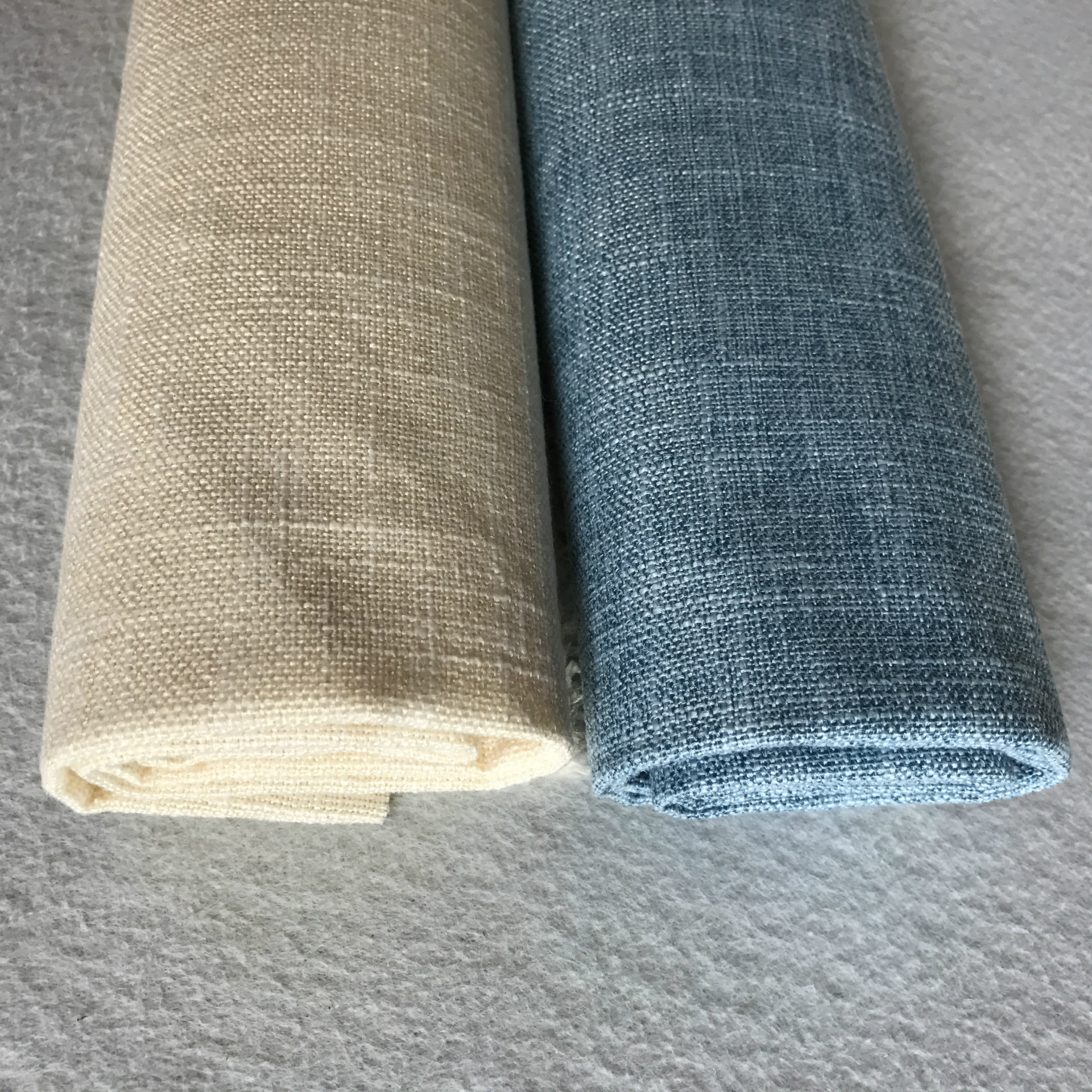 厂家棉麻布亚麻面料亚麻坯布桌布面料麻布多色可选