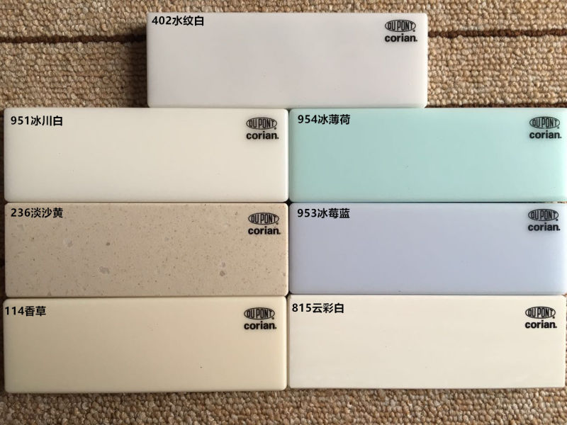 美国杜邦可丽耐人造石台面定制异型加工板材销售
