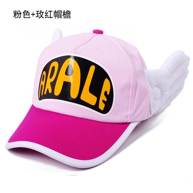 儿童阿拉蕾天使翅膀帽子 男女童夏天棒球帽 户外遮阳帽网眼鸭舌帽