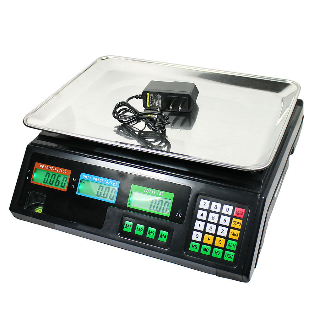 外贸电子计价秤电子称精准台秤30kg厨房