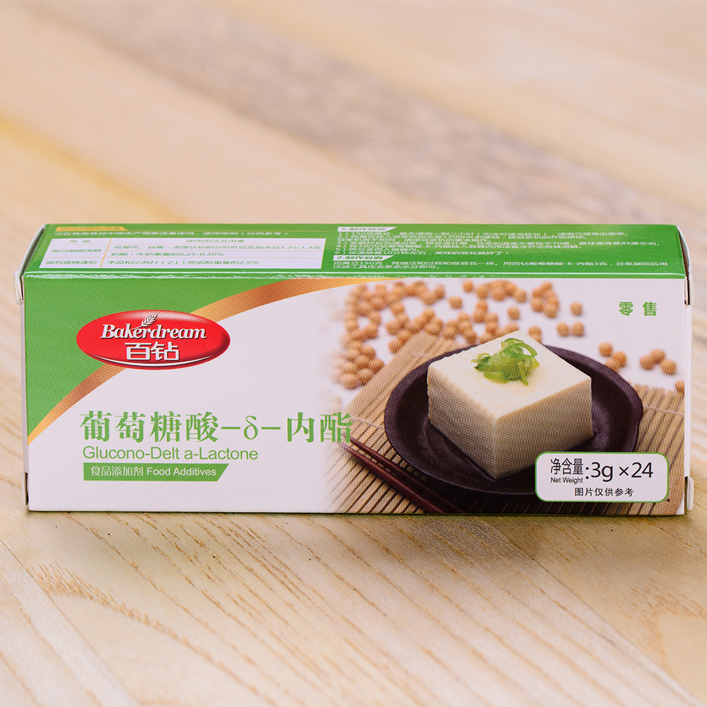 百钻内脂 做豆腐花豆腐脑原料 凝固剂葡萄糖酸内酯 3g/袋*24袋/盒