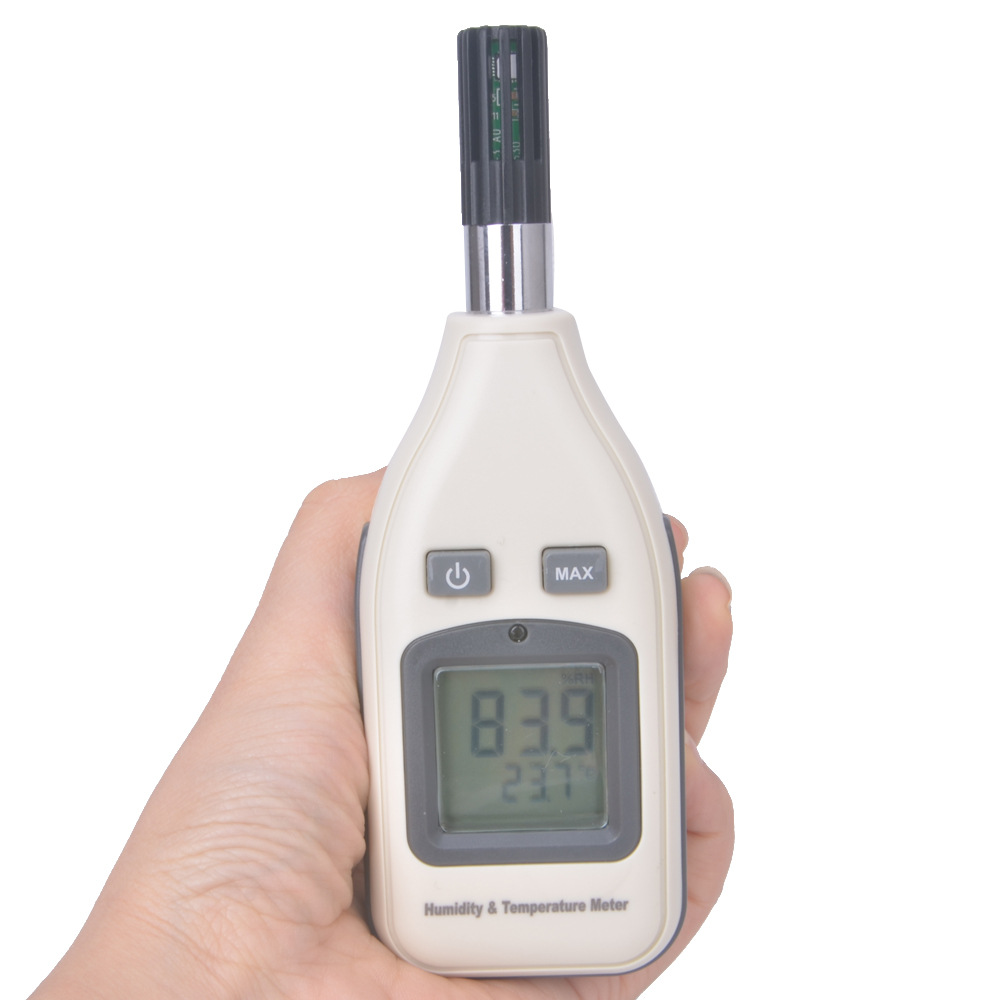 数字式温湿度计 手持工业温湿度计 便携室内外温湿度计gm1362批发