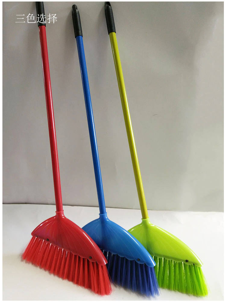 批发办公/酒店用品便宜塑料扫把笤帚扫帚 家居 厂家直销家居用品