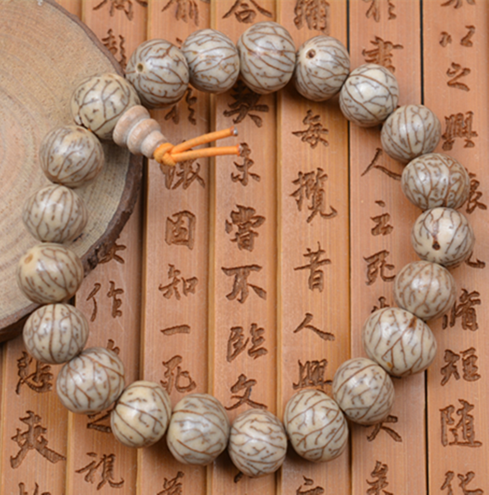 花银线菩提子手链 地摊夜市热卖 旅游景区展销会庙会交流会畅销