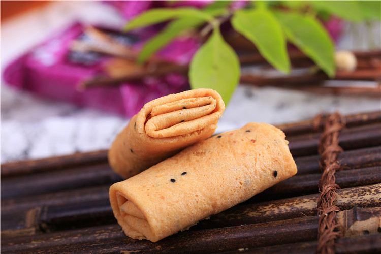 蛋卷乐爷手工金丝卷 盒装蛋卷 好吃又营养140g休闲食品零食