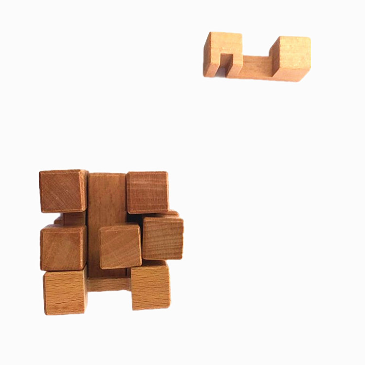 益智玩具 魔方孔明锁鲁班锁 木制拆装 成人儿童创意智力解环解锁