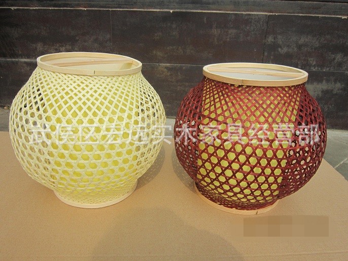 竹 形状:圆形 制作方法:纯手工 灯笼类别:竹编灯笼 面料:竹子 工艺:手