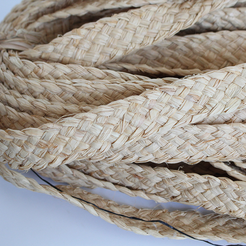 50米/把品牌制作工艺手工编织材质拉菲草产品名称拉菲草七股辫子