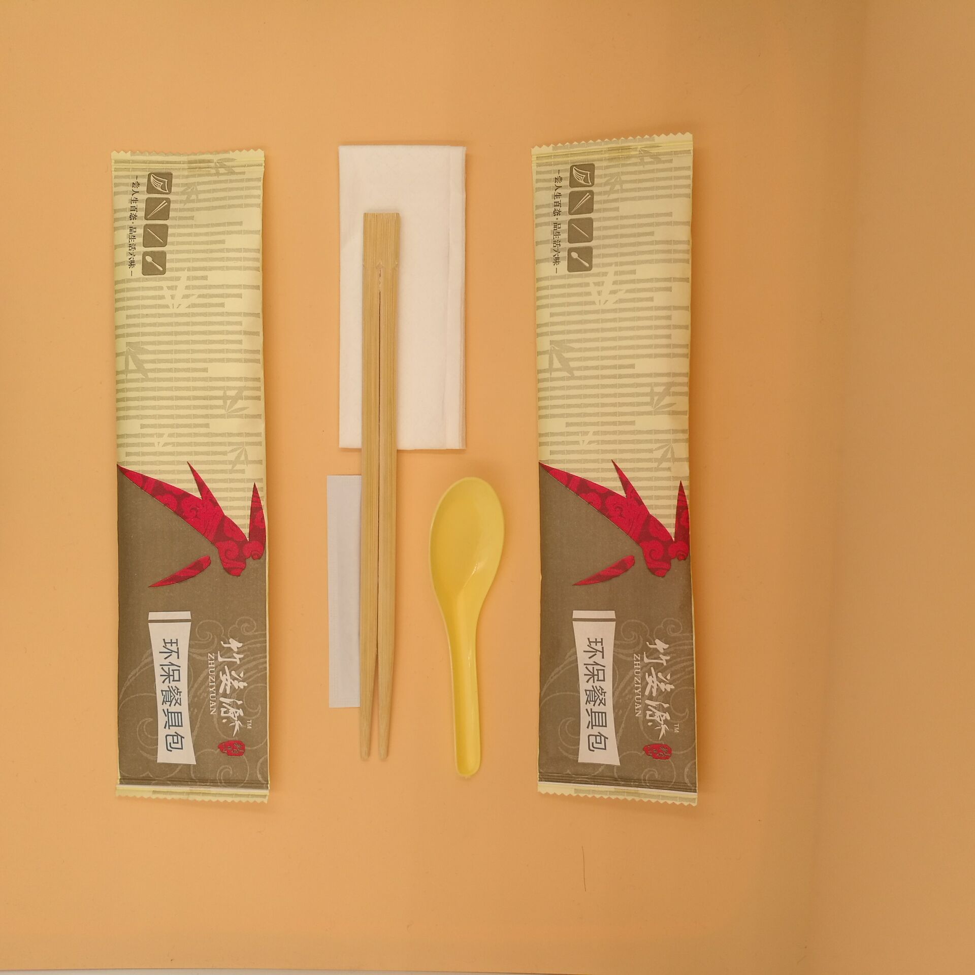 一次性筷子二合一三合一套四合一套装一次性餐具包外卖餐具包