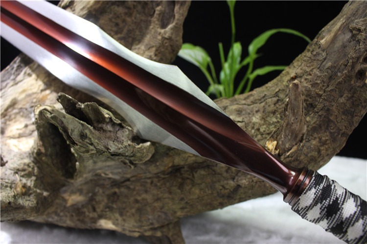 龙泉华影刀剑宝剑赵云枪红缨枪十八般兵器汉剑武术表演枪未开刃