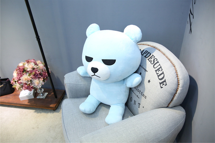 bigbang熊公仔 爆炸熊 毛绒玩具定制gd权志龙bigbang 熊玩具抱枕