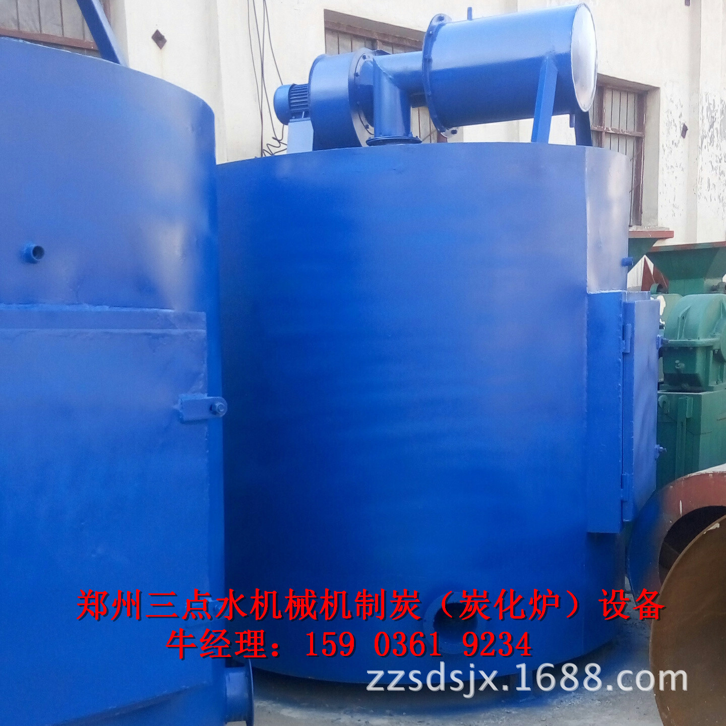 碳化快 出炭率高 无烟原木炭化炉 连续吊装式炭化炉 机制炭炭化炉