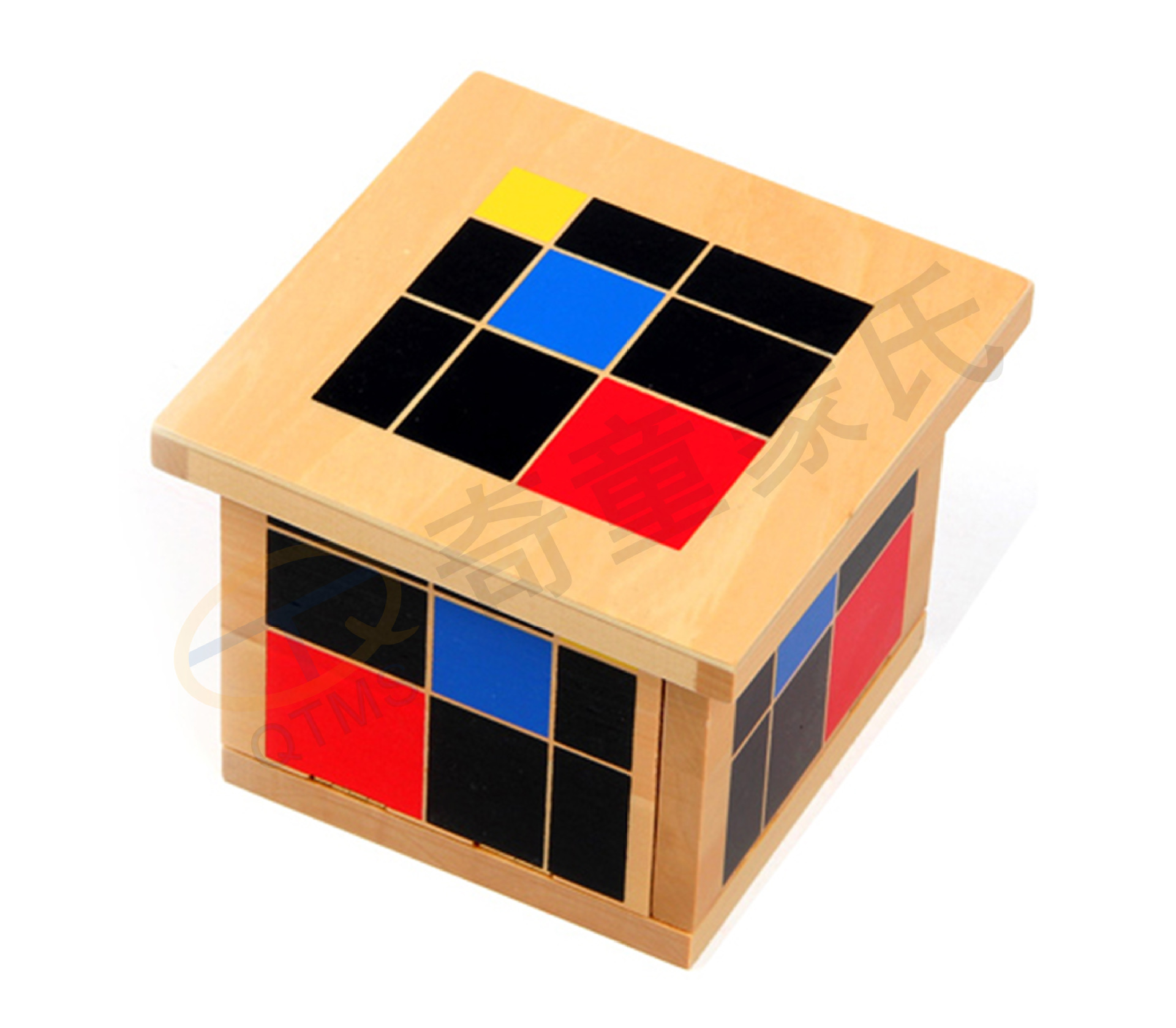 厂家直销 三项式 蒙台梭利感官教具婴幼儿童专业早教益智玩具