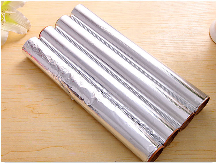 厂家直销锡纸烧烤肉纸锡箔铝箔纸烤箱专用食品级锡纸烘焙工具批发