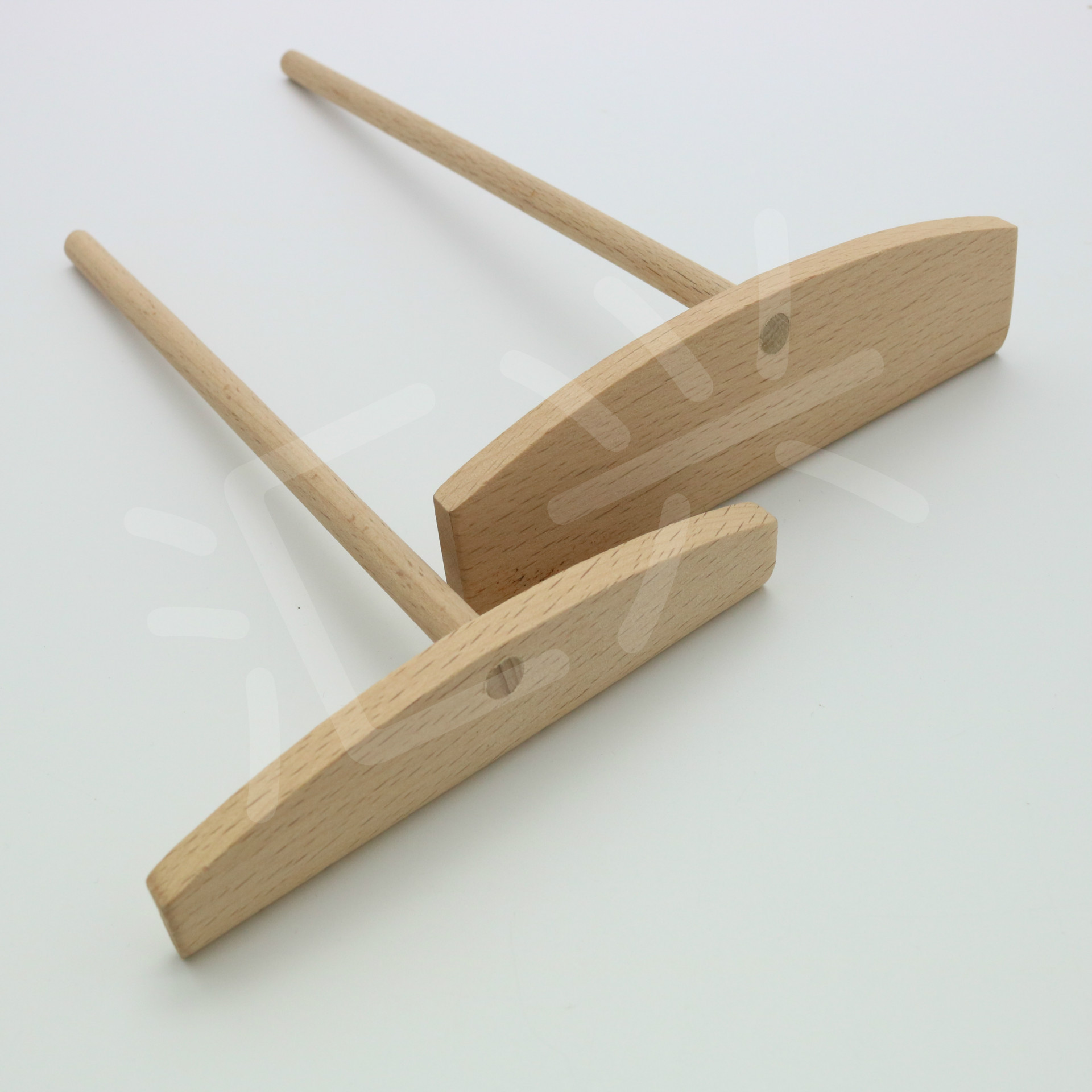 厂家直销榉木耙子 实木不粘锅刮板 煎锅煎饼木推竹蜻蜓